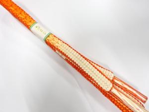 未使用品　正絹　手組帯締め